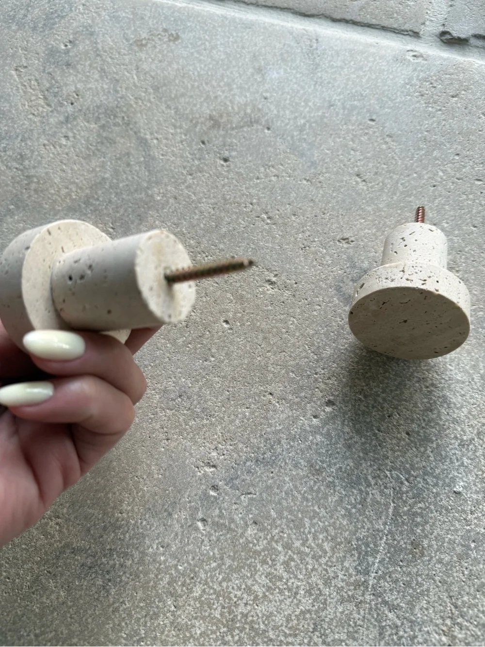 Zara Home Travertine hooks